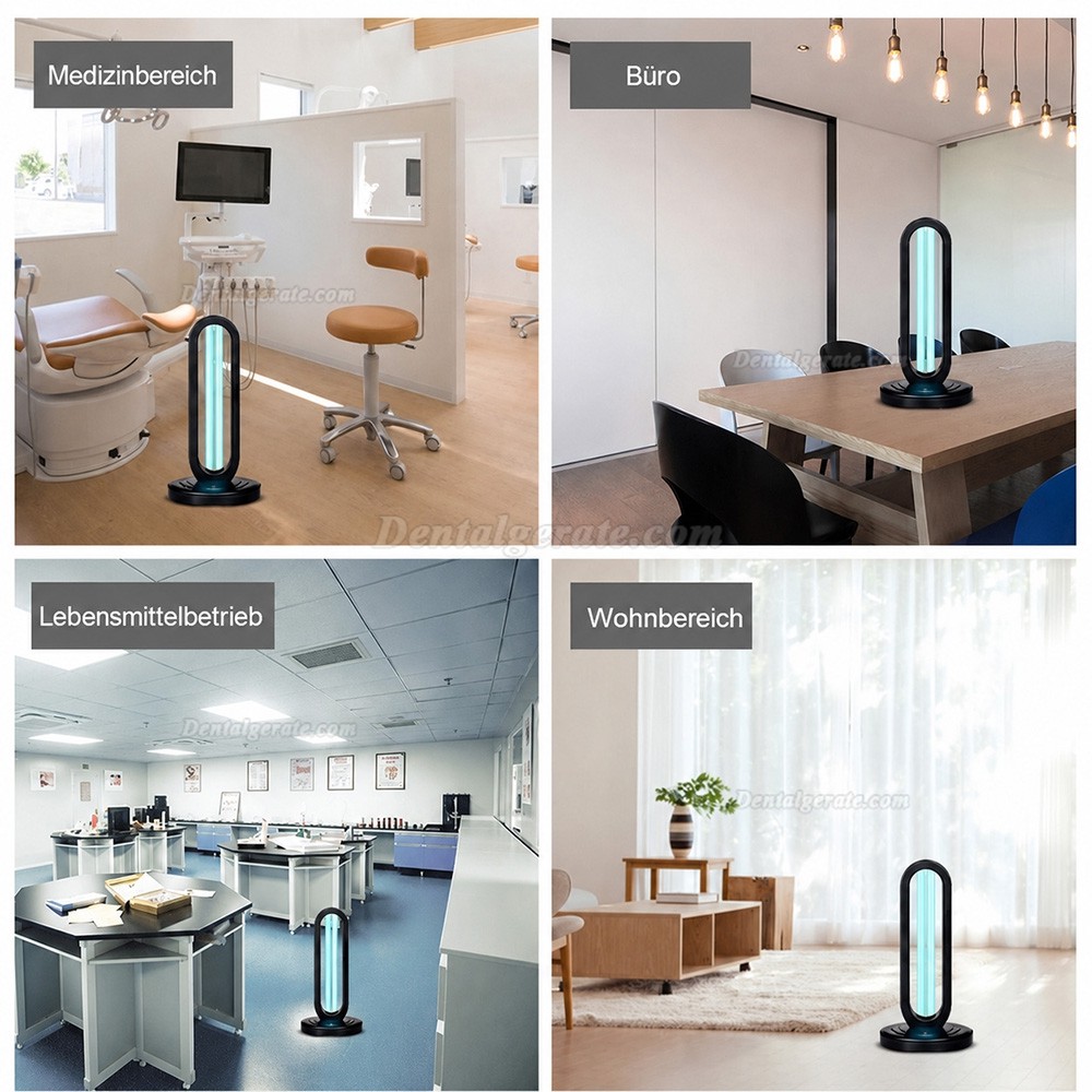 38 Watt UVSterilisator Lampe UV Keimt&ouml;tende Lampe UVC+Ozon Desinfektion